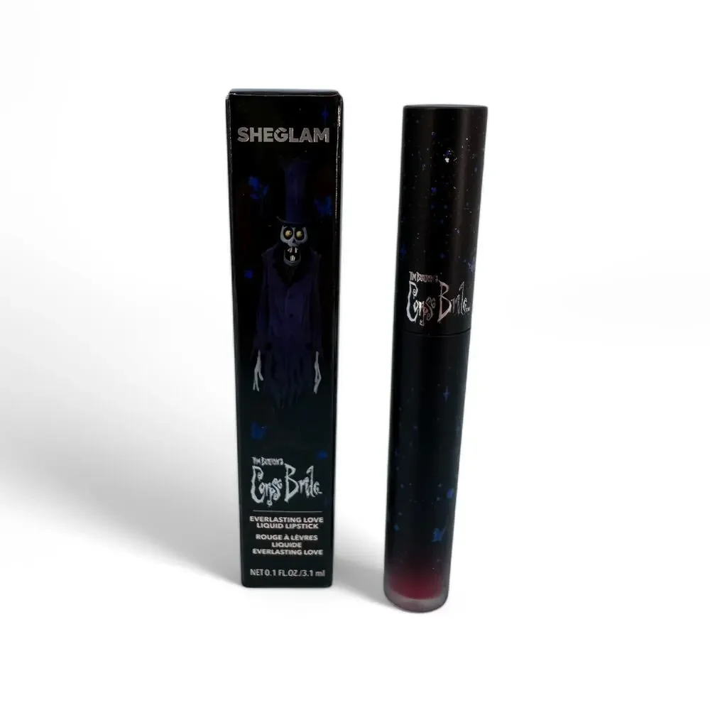 Tim Burton's Corpse Bride Everlasting Love Liquid Lipstick Rosy Cheeks Sheglam